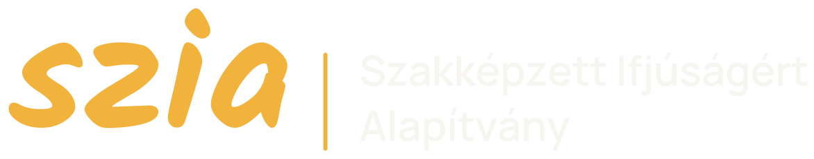 szia – Szakképzett Ifjúságért Alapítvány